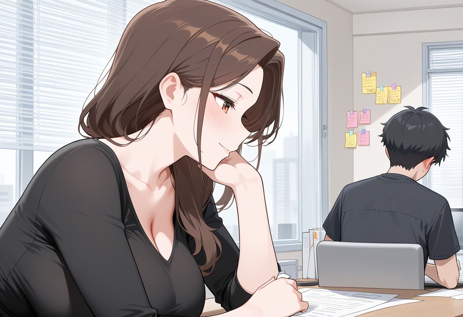 サンプル画像1:若いチンコに堕ちる美魔女人妻(チチモリ堂) [d_684495]