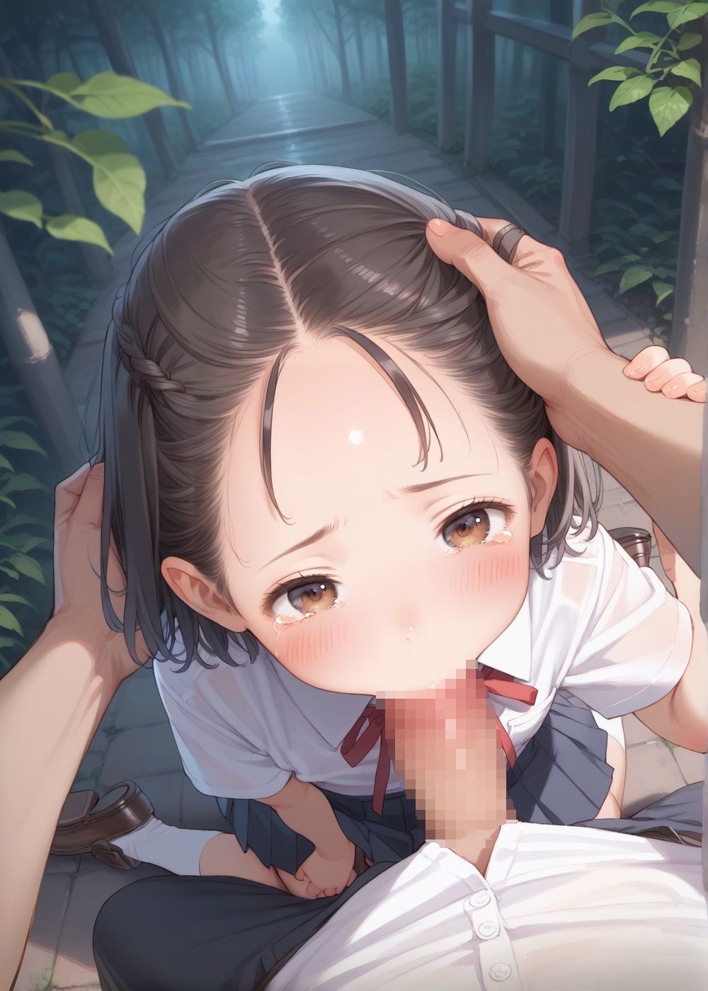 つけてたら犯れた話 サンプル画像 4