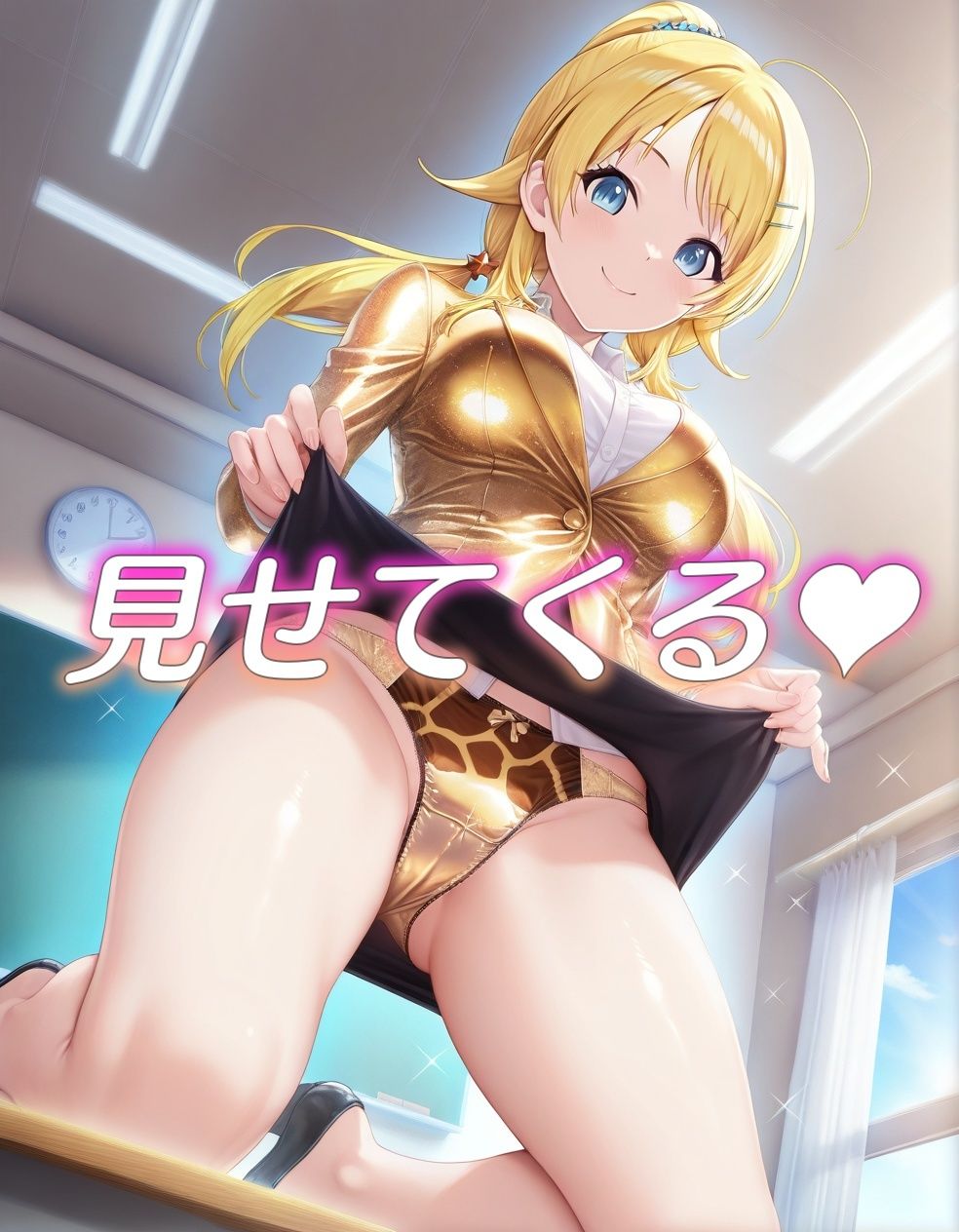 サンプル画像4:アイドルパンツ〜教師編〜(AIパンツ部) [d_684636]