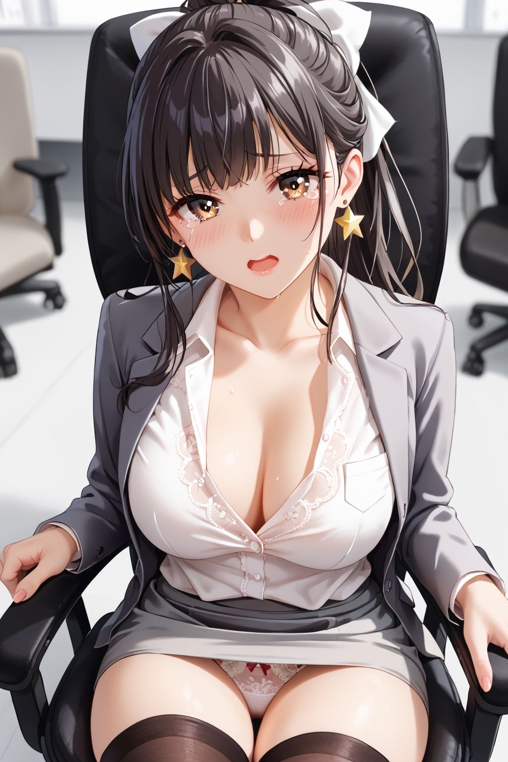 サンプル画像3:Office Lady Kaori(お野菜工場) [d_684654]