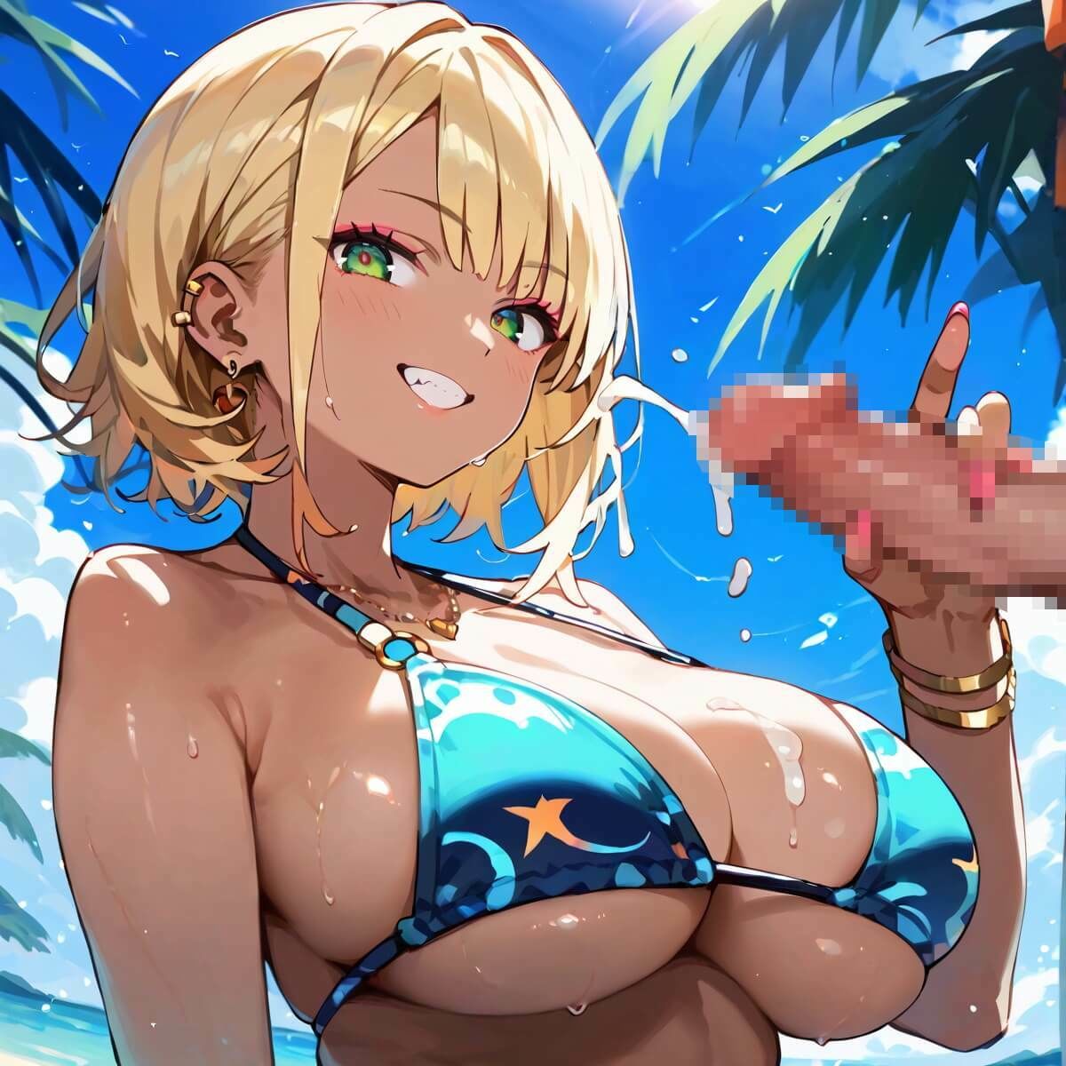 サンプル画像3:ビッチなギャルにはお仕置きだ2！【厳選270枚】こぼれる水着が眩しすぎて！！(虚構クラブ) [d_684699]