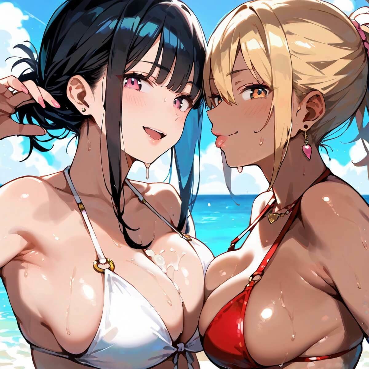 ビッチなギャルにはお仕置きだ5！【厳選270枚】こぼれる水着が眩しすぎて！！ 画像10