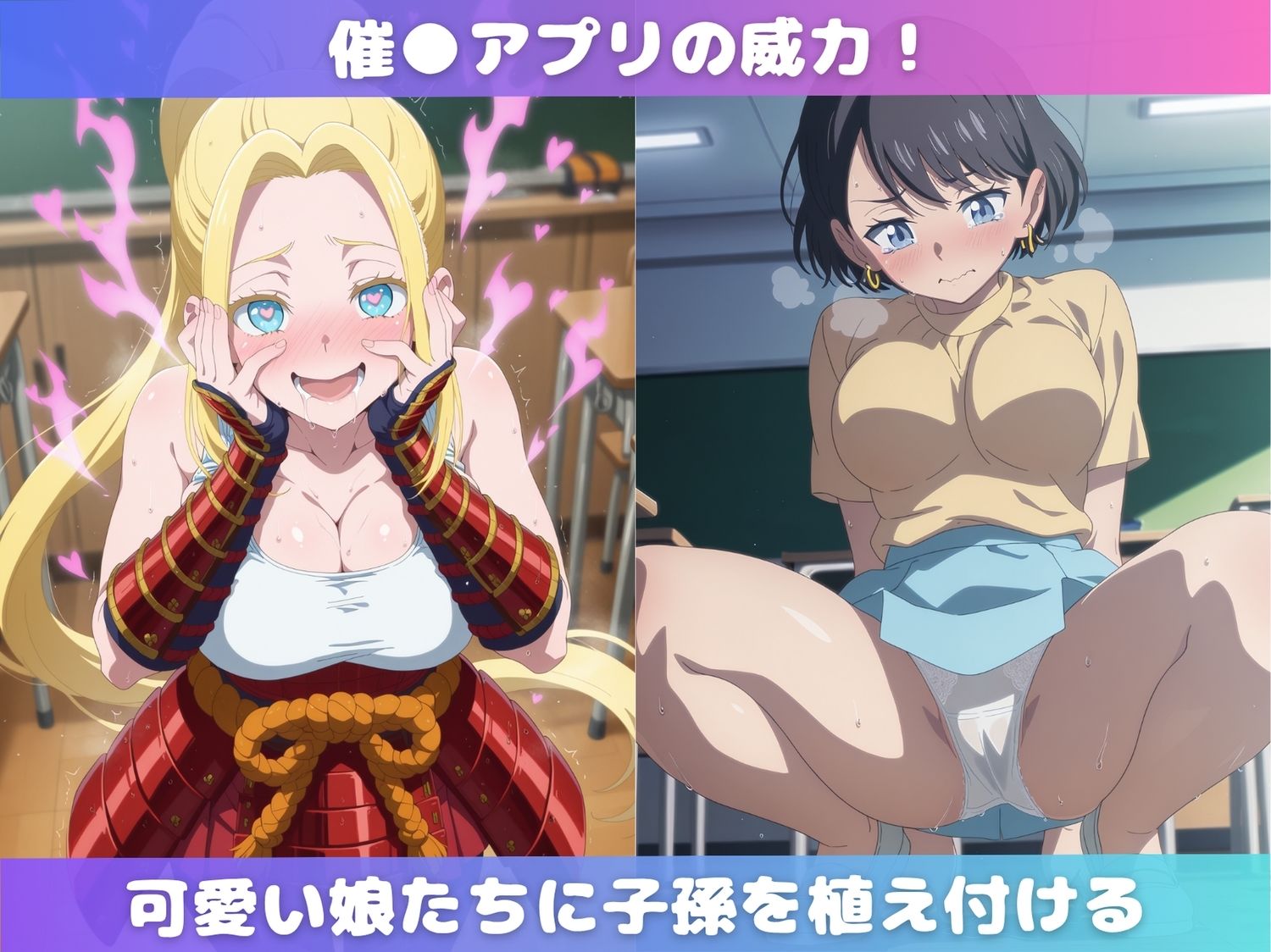 サンプル画像2:ゾ●100の娘たちがとにかくキモいオジサンから孕ませられるまでの記録(スターパス) [d_684716]