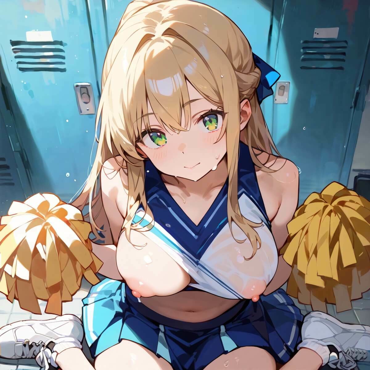 サンプル画像6:応援だけじゃ、物足りない！！エールは体で送ります！！！5【厳選CG210枚収録】(おねだり本舗) [d_684724]