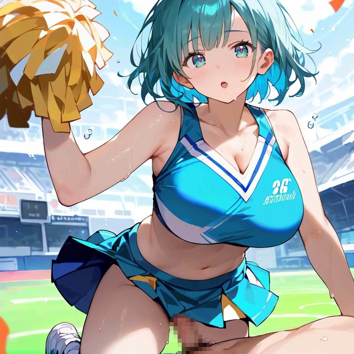 応援だけじゃ、物足りない！！エールは体で送ります！！！8【厳選CG210枚収録】 画像9