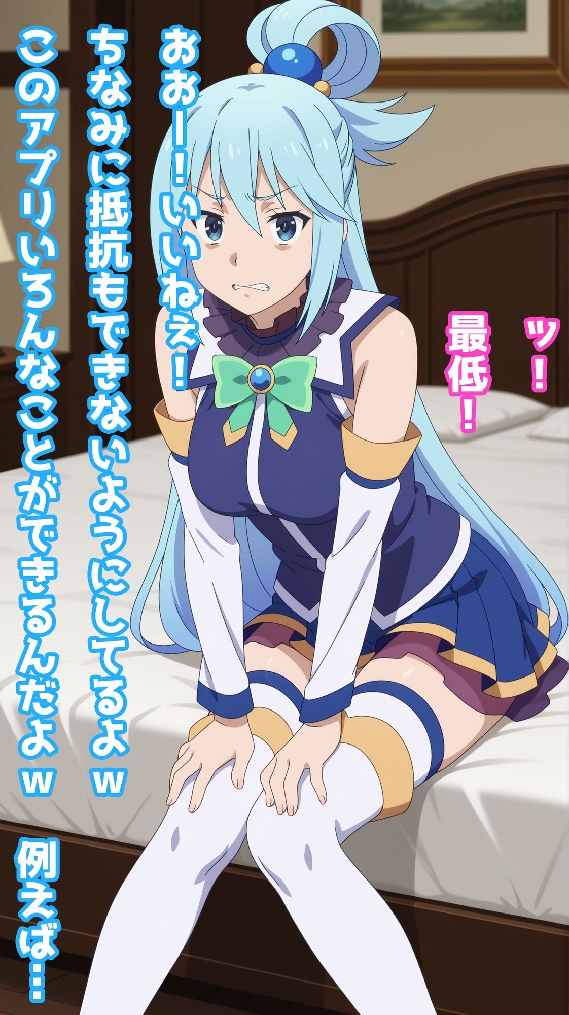 【一部セリフつき】Deliサモ☆ 美少女とおじさん強●召喚アプリ - 水の女神編 - 画像2