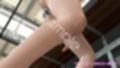 女子アナになった二階堂沙耶・早朝のニュース番組の冒頭でミニスカートでダンスすることを業務命令で強要される:Vol.005『ただの話題作りとのことで電源OFF（のはず）のカメラが4台、ローアングルから彼女のスカート内を覗き込むように設置されている:PV06_黒地ピンク水玉フルバックパンティで扇風機風チラ』