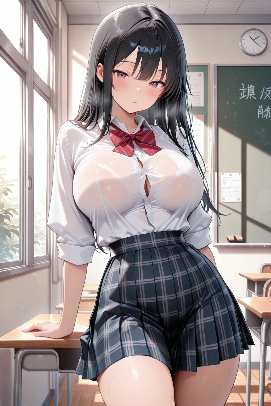 サンプル画像2:女子校生を生ハメ  気が強い彼女は後輩によって狂ったように犯●れる(こいぬスタジオ) [d_684789]