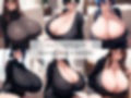 着衣爆乳フェチ〜超乳おっぱい×肉厚巨尻むっちり熟女のぴちぴちタイトニットワンピース画像集