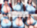 着衣爆乳フェチ〜超乳おっぱい×肉厚巨尻むっちり熟女のぴちぴちタイトニットワンピース画像集