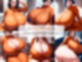 着衣爆乳フェチ〜超乳おっぱい×肉厚巨尻むっちり熟女のぴちぴちタイトニットワンピース画像集