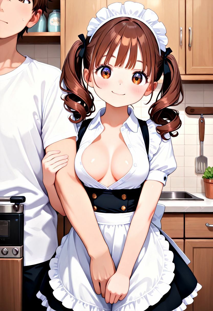 背伸びする妹メイド 〜紫ランジェリーで見せた大人の顔〜2