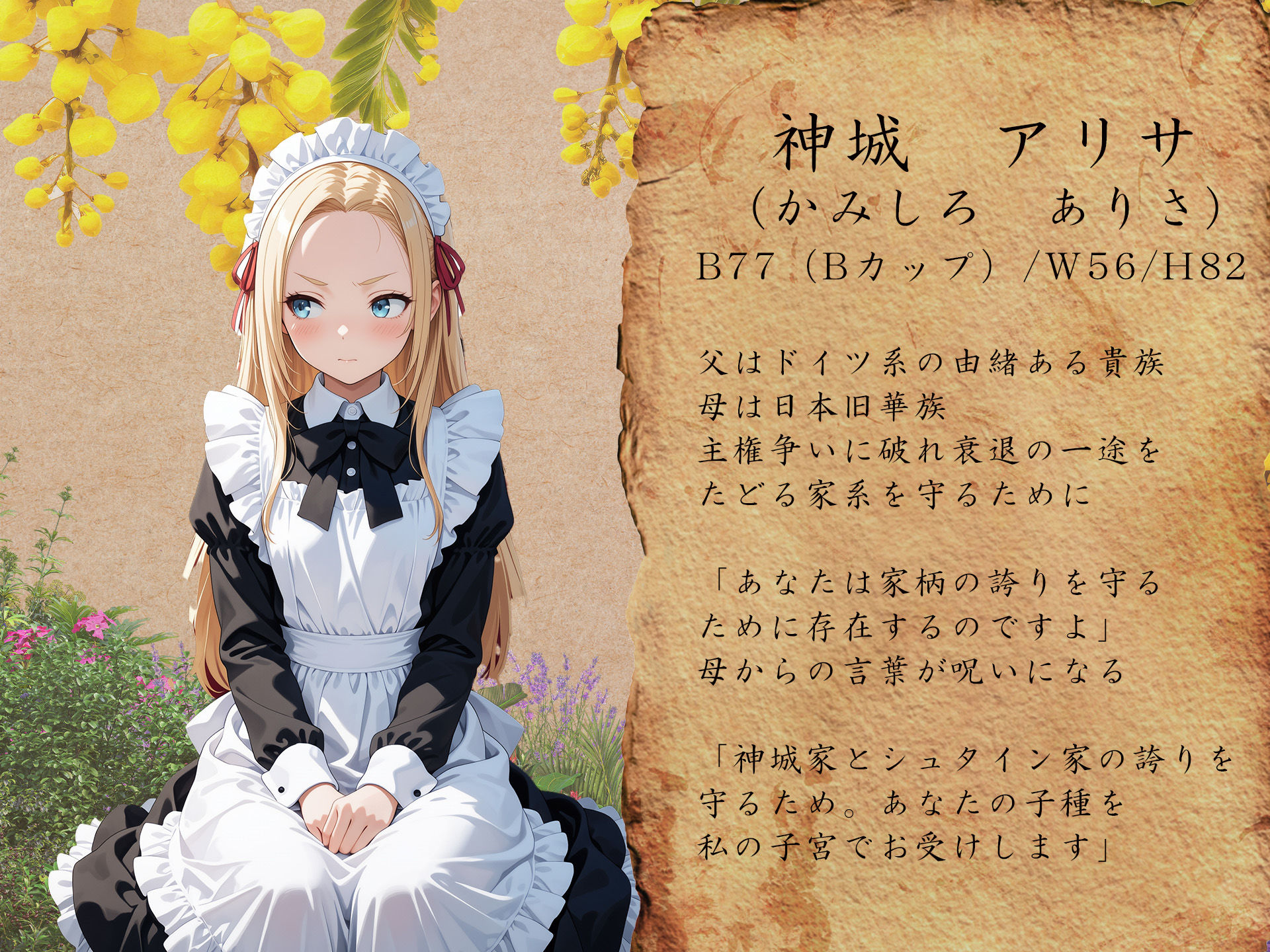 サンプル画像2:［4K500P］孕ませご奉仕学園〜子宮でご奉仕させていただきます〜  教会子宮奉仕実地訓練  神城アリサ(ご奉仕カリキュラム) [d_684877]