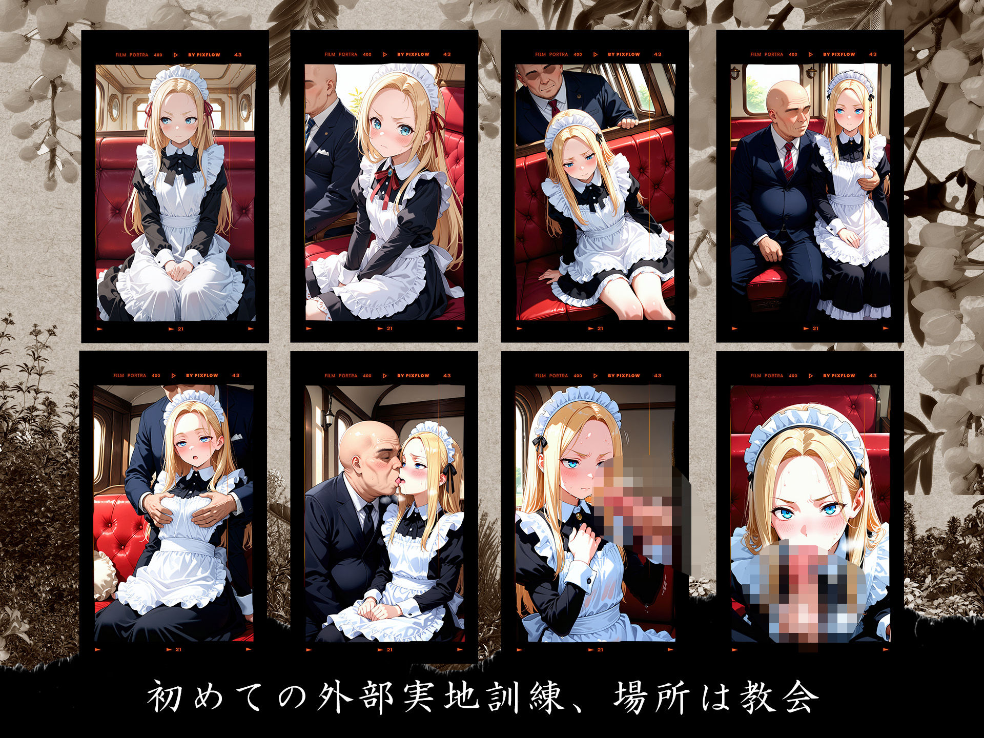 サンプル画像3:［4K500P］孕ませご奉仕学園〜子宮でご奉仕させていただきます〜  教会子宮奉仕実地訓練  神城アリサ(ご奉仕カリキュラム) [d_684877]