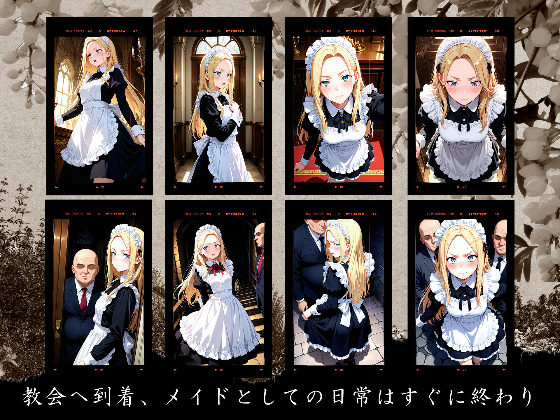 サンプル画像5:［4K500P］孕ませご奉仕学園〜子宮でご奉仕させていただきます〜  教会子宮奉仕実地訓練  神城アリサ(ご奉仕カリキュラム) [d_684877]