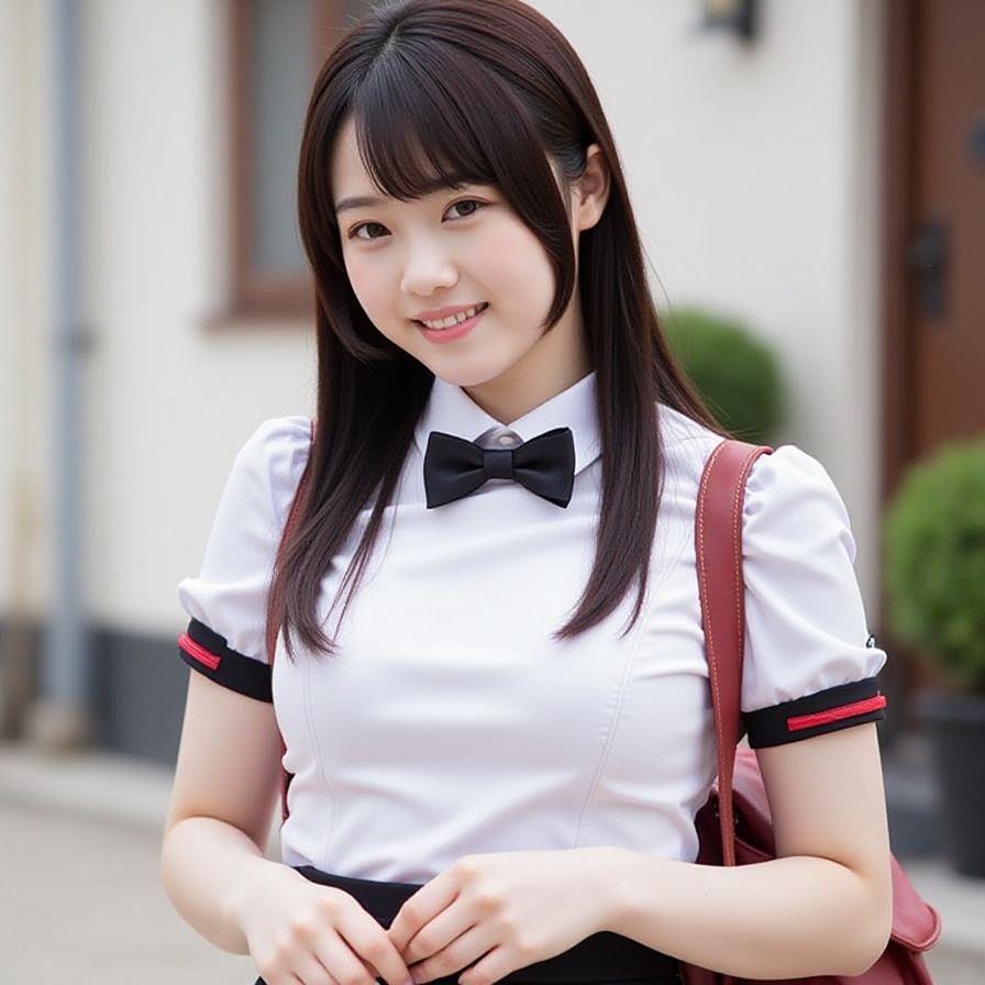 サンプル画像1:制服特化 vol.4 -AIグラビア写真集-(AIグラビア館) [d_684929]