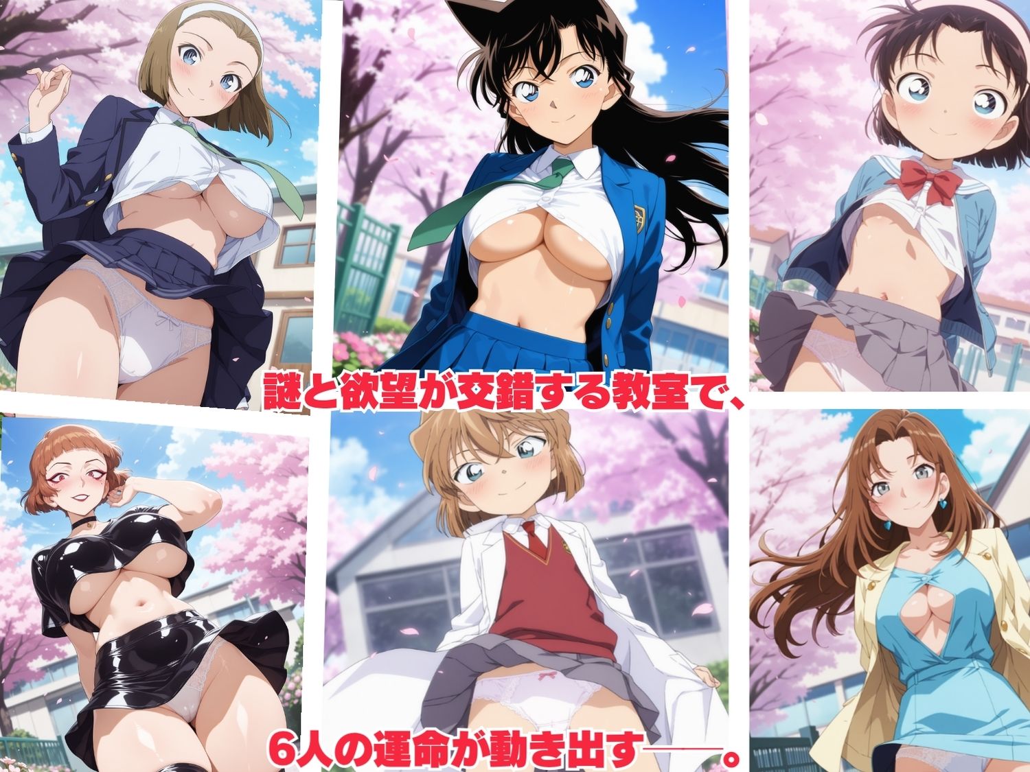 サンプル画像1:【寝取られ】種付けハーレムTRICK 〜全員孕ませ！種付けオジサンの完全支配〜(種付けハーレム王国) [d_685026]