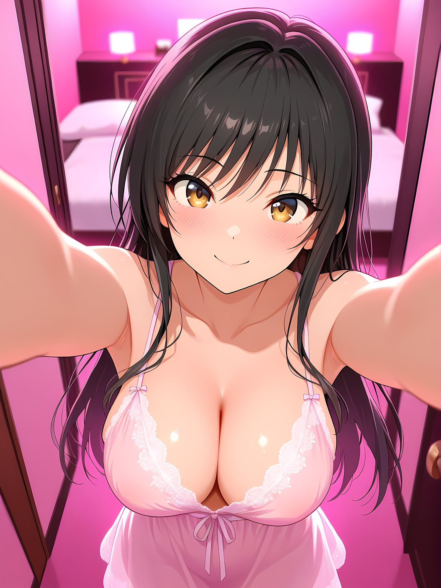 【無料エロ漫画】ネットで噂の裏風俗行ってみた〜古◯川唯ちゃん◯◯歳〜(にょすらみるく) d_685079