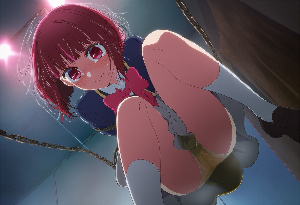 羞恥!監禁された有馬◯なの拘束!失禁!脱糞! 画像2