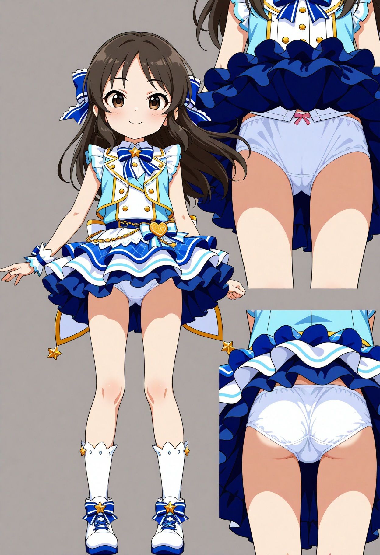 立ち絵とローアングル【橘ありす風1】 サンプル画像 2