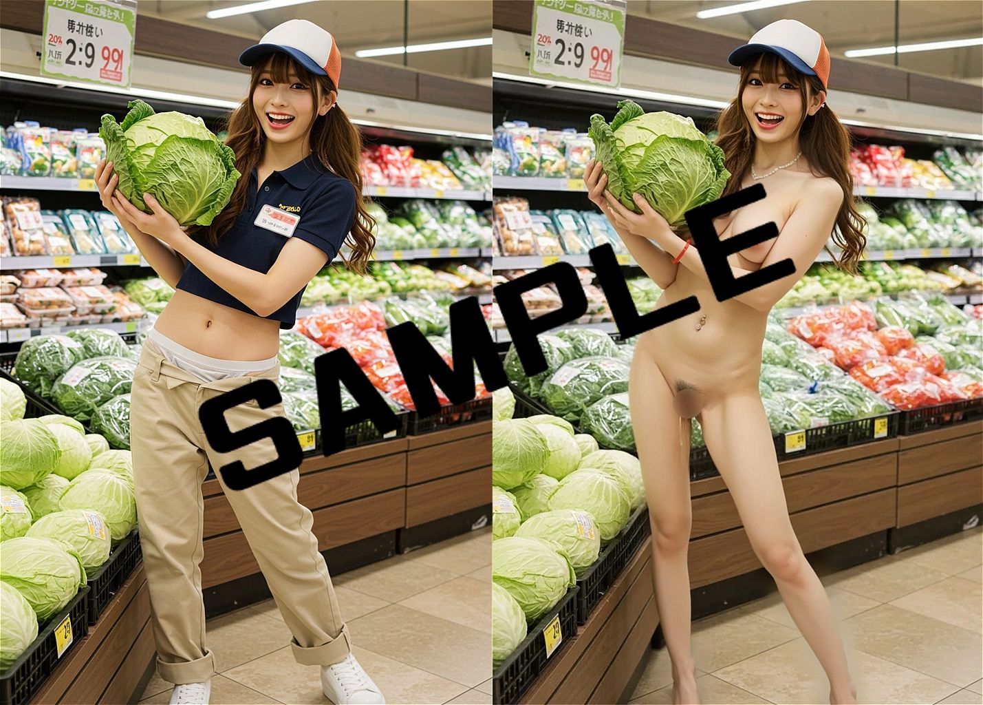 サンプル画像1:炎上女子全裸図鑑 vol3(アダルトコンテンツ3D作成工房) [d_685217]