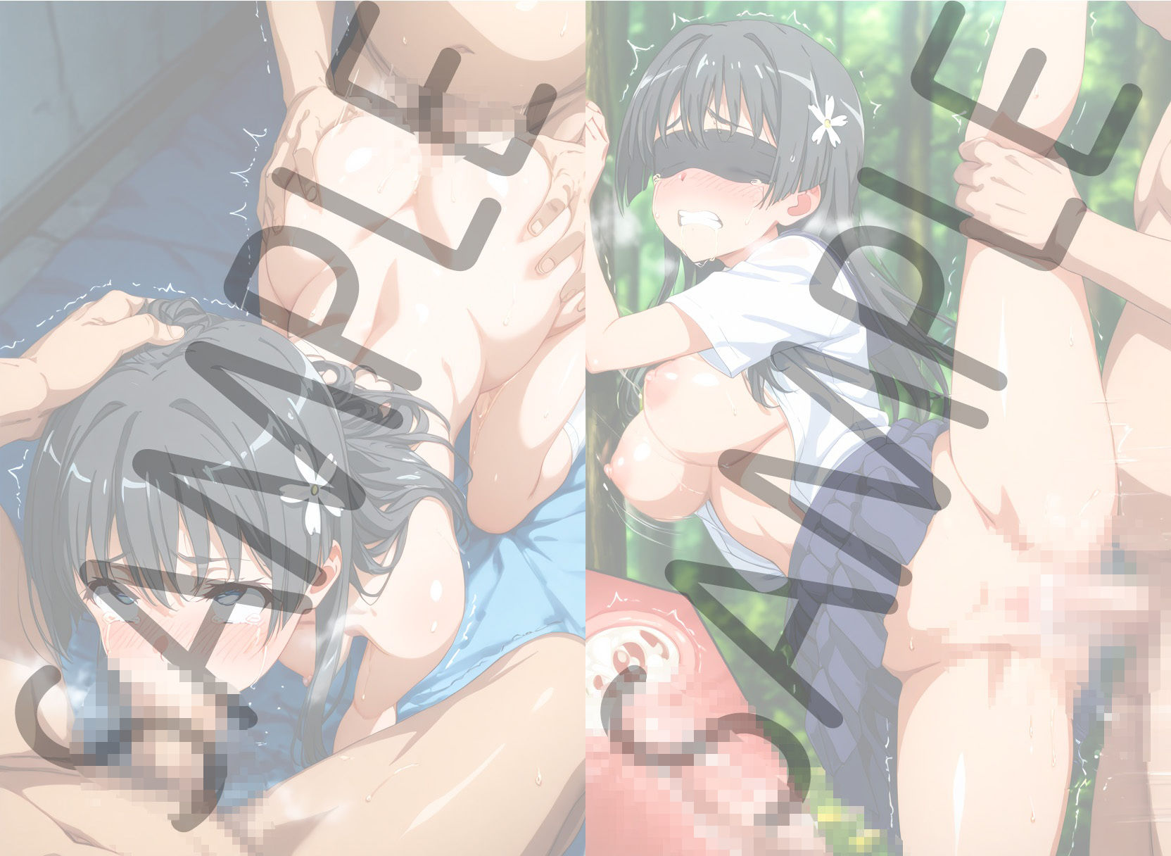 サンプル画像1:憧れの処女ヒロインが性奴●にされた件-佐天○子編-(春空) [d_685220]