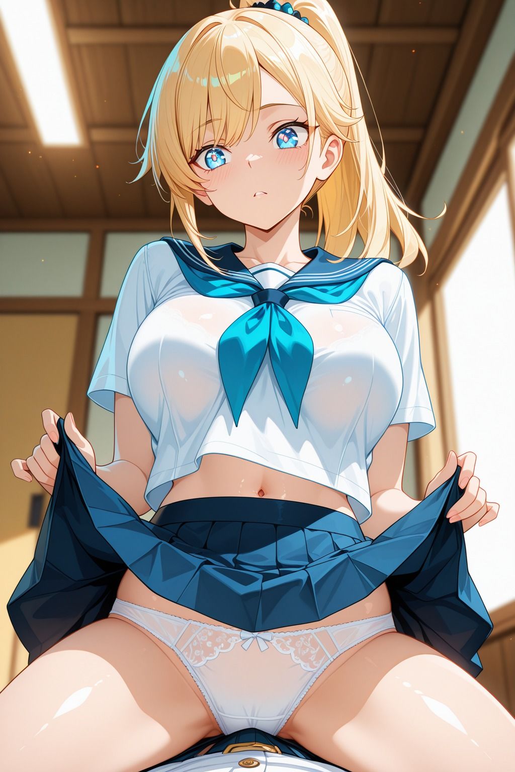 痴●電車  白ギャル女子校生どこでもぶっかけし放題 画像7