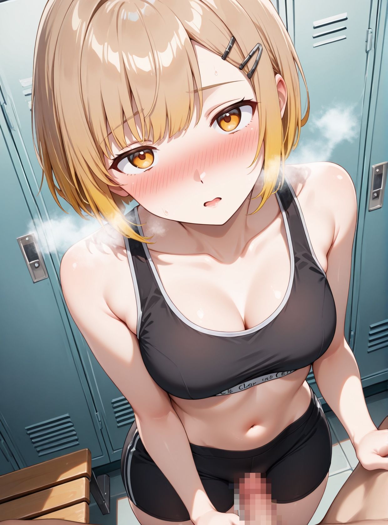 【女子校生】コートの裏取引 -顧問の性処理に堕ちた部員- 画像7