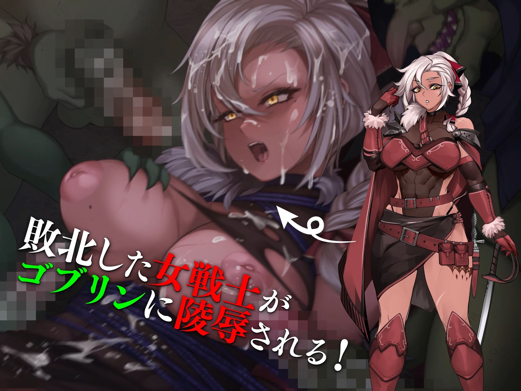 女戦士ティルダ 〜ゴブリンに蹂躙される女戦士〜 画像1