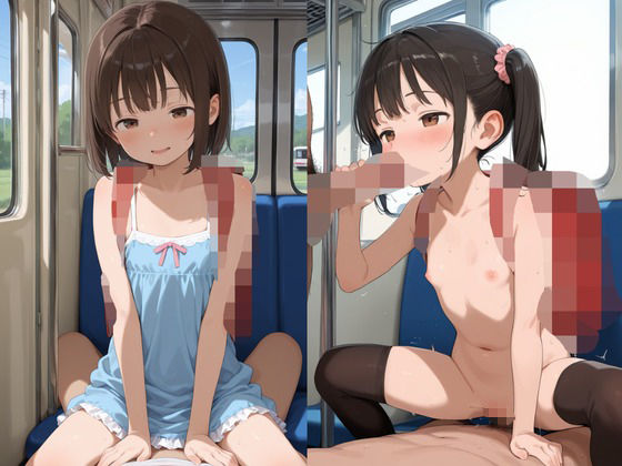 痴●専用車両 ロリ少女 サンプル画像 5