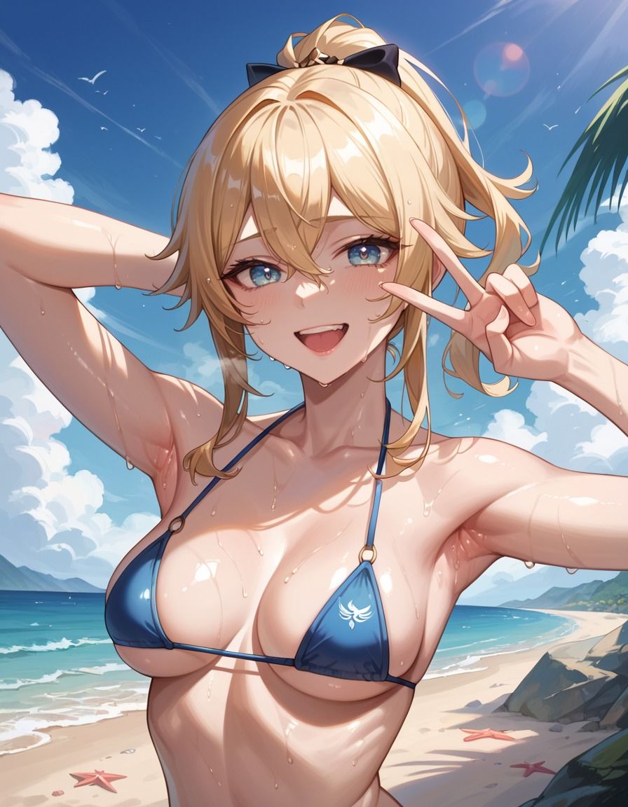 サンプル画像2:痴態がみえちゃう  ジ〇編(AIart_ISUKO) [d_685510]