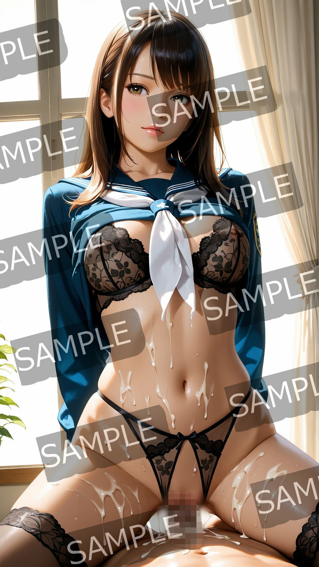 サンプル画像3:制服美女392枚セット(半月) [d_685511]