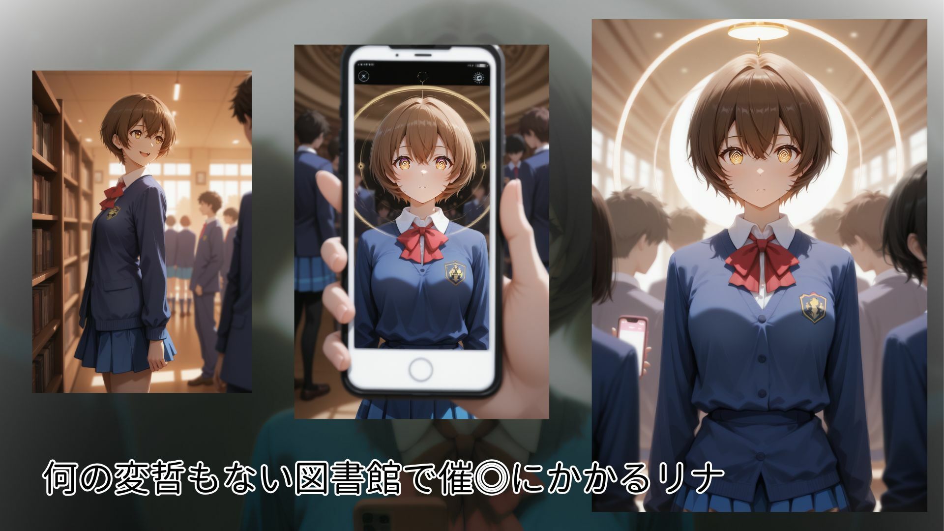 サンプル画像1:催●の向こう側 快楽図書館〜リナの場合〜(写楽ism) [d_685558]