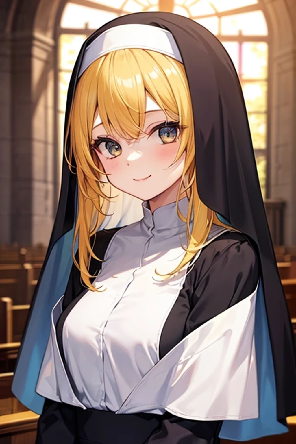 サンプル画像3:禁欲の反動-シスターちゃんは発情中-(くまとねこ屋) [d_685568]