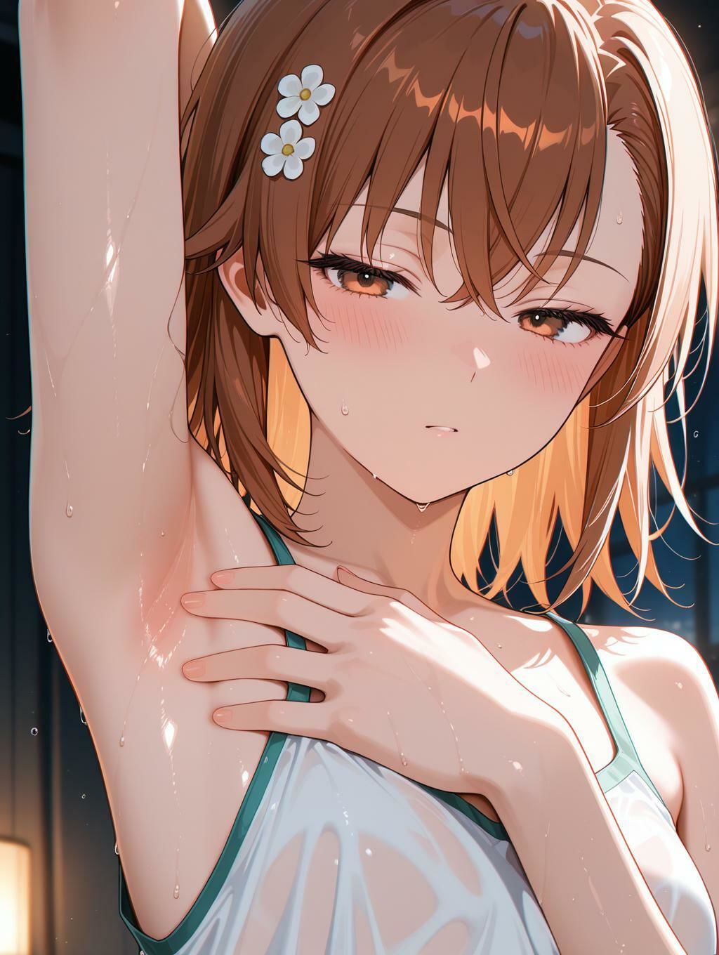 サンプル画像3:とあるミコトの腋画集(てむやてさんくた) [d_685575]