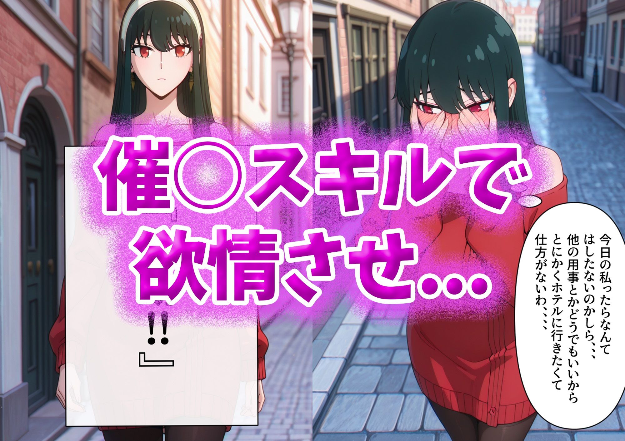 サンプル画像2:催●スキルで始まる幸せイチャラブエッチ生活〜ヨ○・フォージャー編〜(イチャラブ同好会) [d_685627]