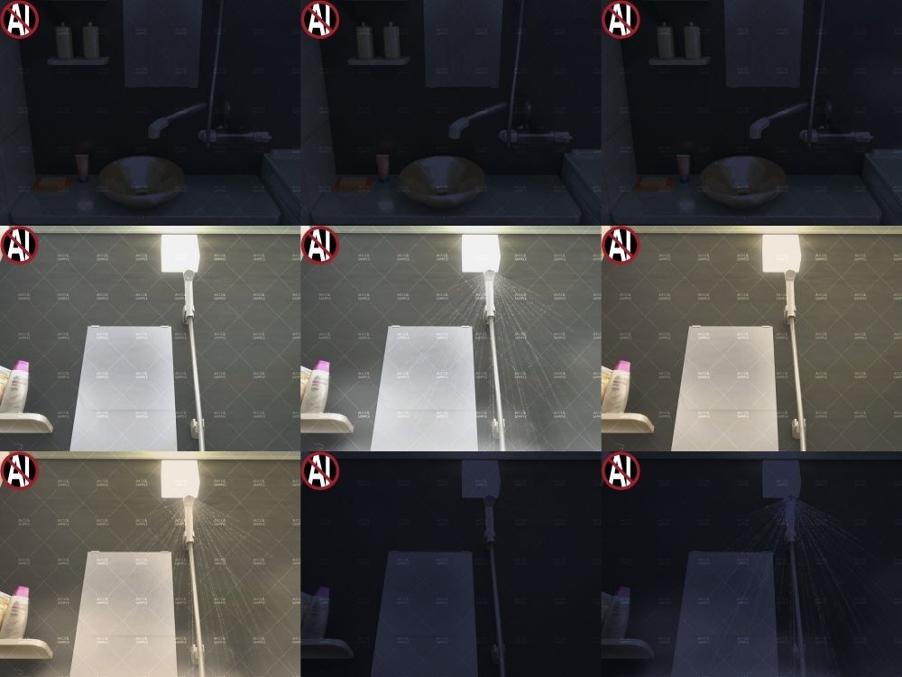 みにくる背景CG素材集『日常編』-水回り02- 画像3