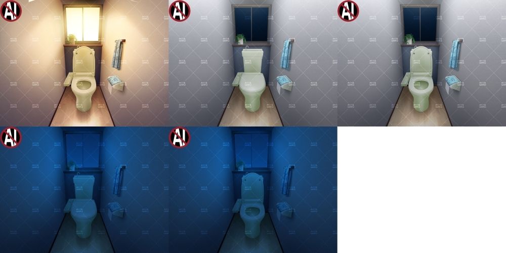 みにくる背景CG素材集『日常編』-水回り02- 画像5