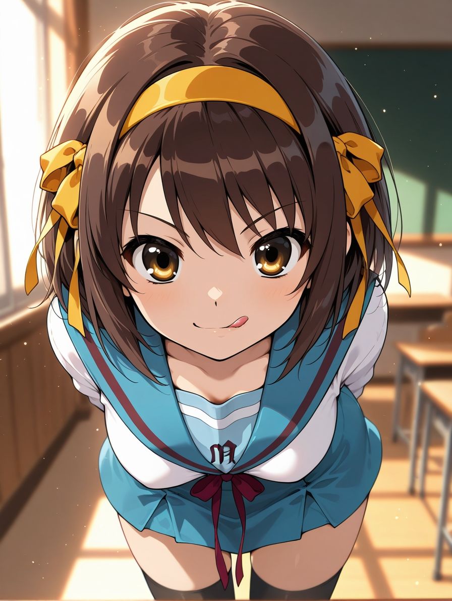 涼宮ハ〇ヒとえっち 画像1