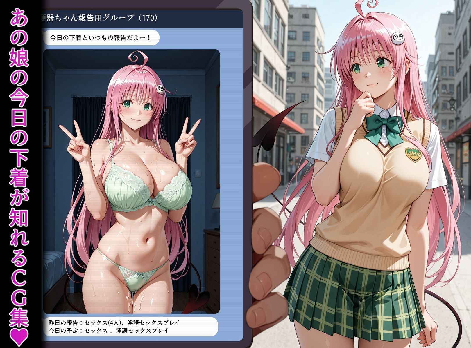 サンプル画像4:ラ〇・古〇川・西〇寺【便器なあの娘の今日の下着シリーズ】(ティモ) [d_685751]