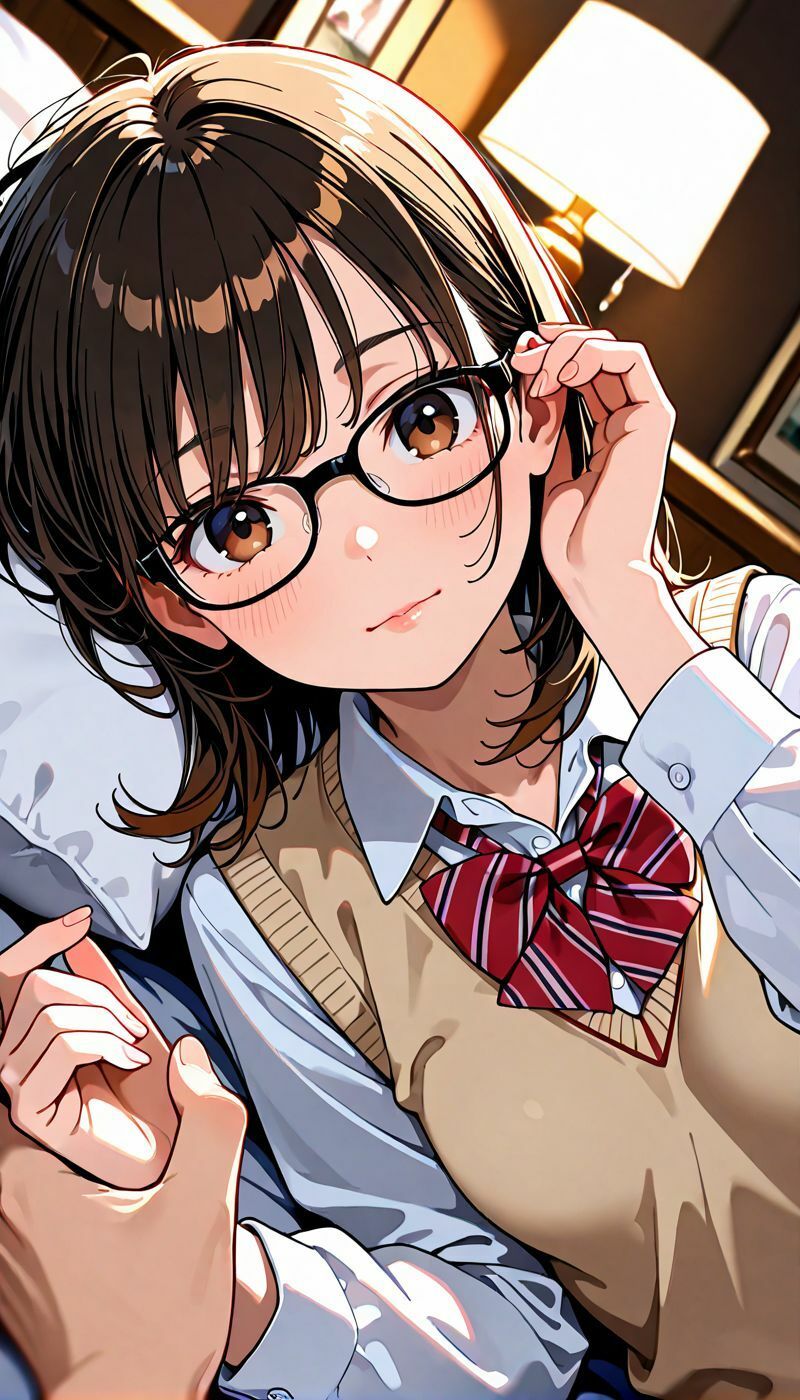 サンプル画像4:めがね女子の誘惑(ときめきカンパニー) [d_685753]