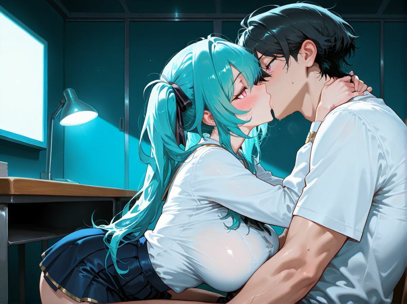 【4Kアニメ】秋講習恋愛  〜隣の席になった彼女がエロすぎて〜 画像3