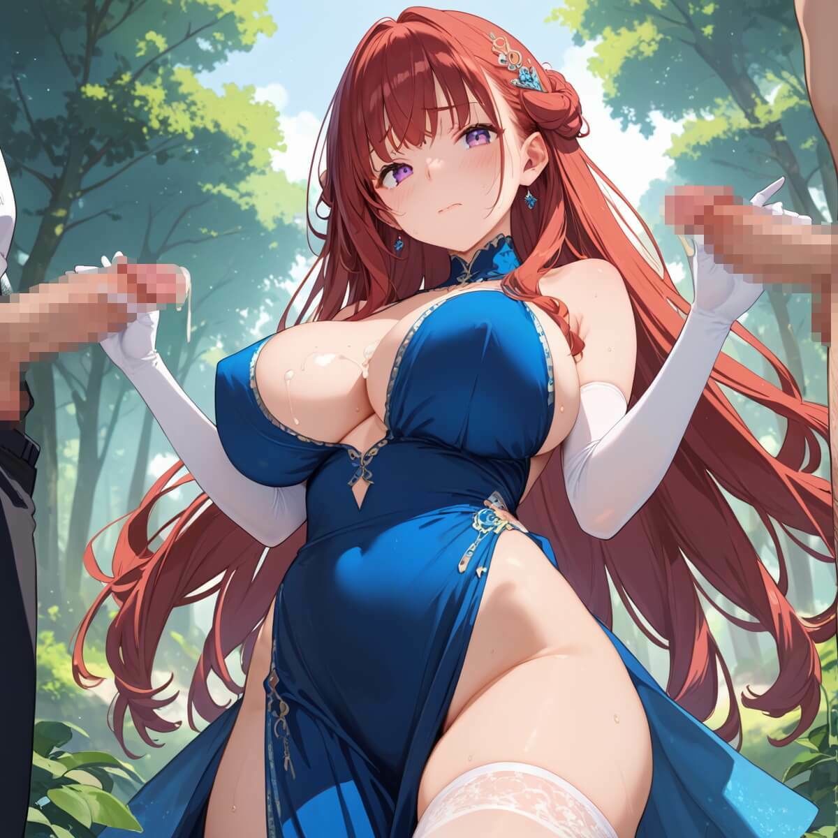 サンプル画像6:プリンセスと野獣たち！異世界のお姫様をめちゃくちゃにします！8【厳選CG240枚収録】(おねだり本舗) [d_685793]