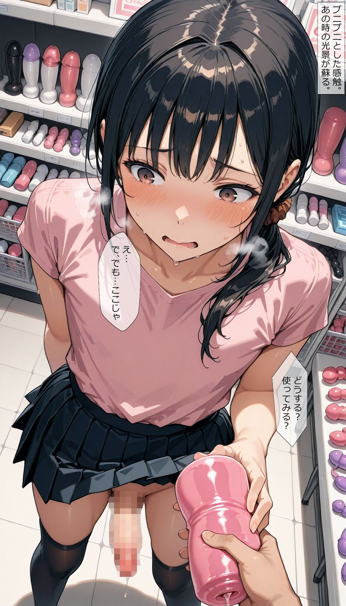 サンプル画像2:【女装】彩花の場合20 寸止め地獄(はじめゆうの店) [d_685885]