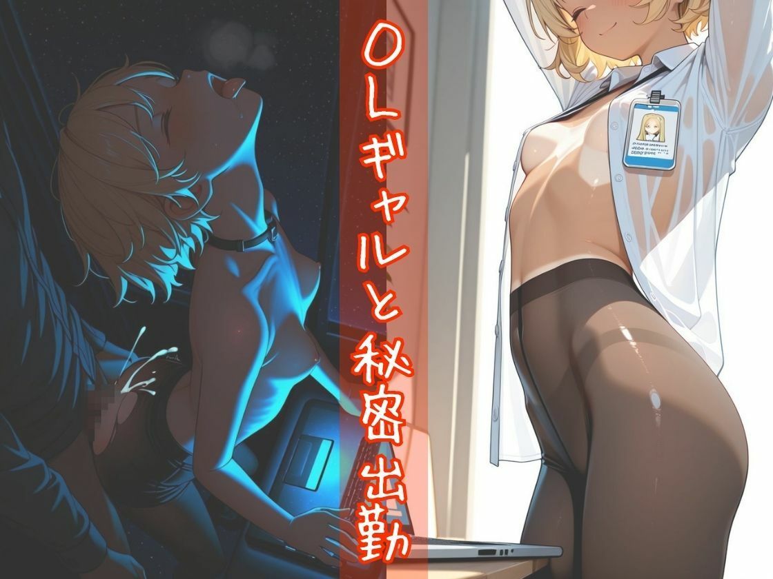 OL黒ギャルの秘密の休日出勤【縦長500枚】1