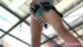 女子アナになった二階堂沙耶・早朝のニュース番組の冒頭でミニスカートでダンスすることを業務命令で強要される:Vol.007『ただの話題作りとのことで電源OFF（のはず）のカメラが4台、ローアングルから彼女のスカート内を覗き込むように設置されている:PV07_水色フルバックパンティで扇風機風チラ』