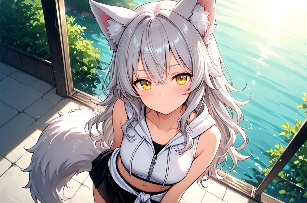 サンプル画像2:拾われケモミミメイドのシルヴィ2  疲れた坊ちゃまをホテルに連れ込んでいっぱいえっちなことしちゃうお話(えっちなメイド喫茶) [d_686001]