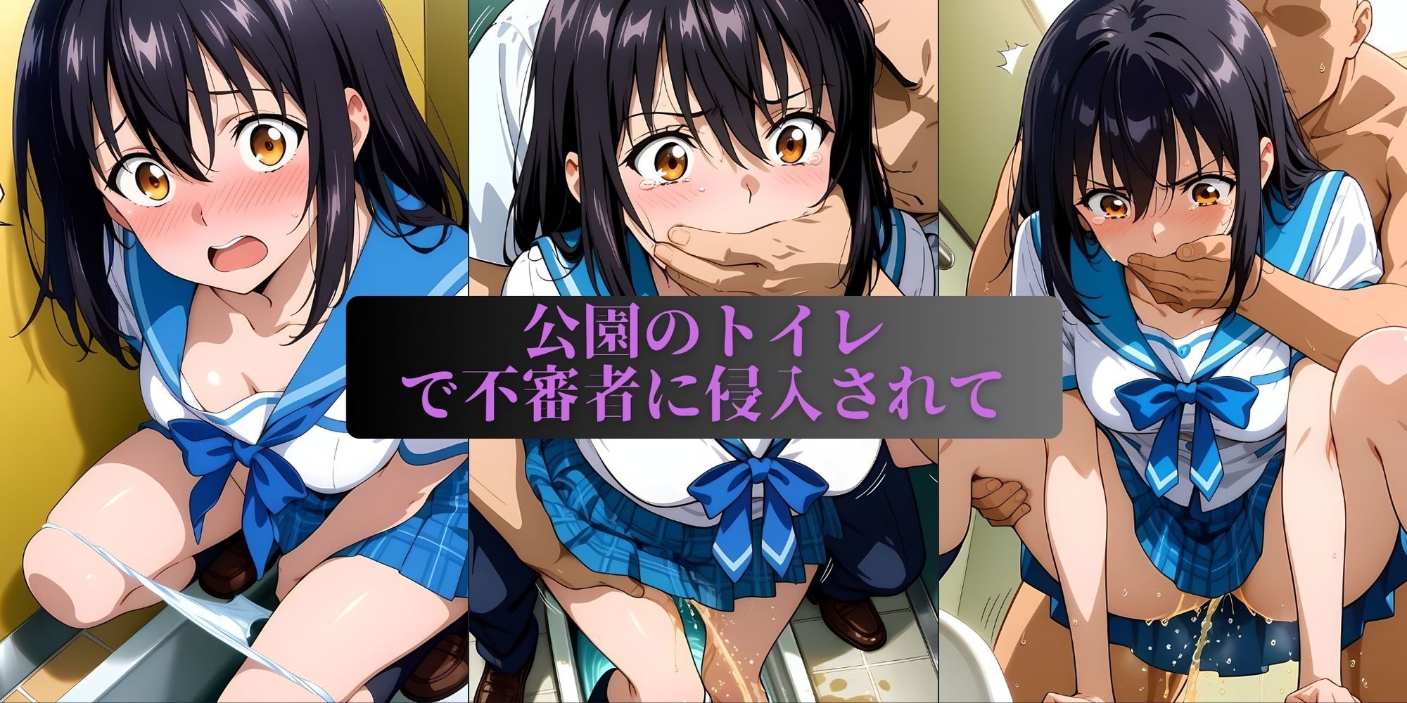 サンプル画像5:姫柊〇菜に無理やり色々ひどいことする本(AI暴君nERO) [d_686003]