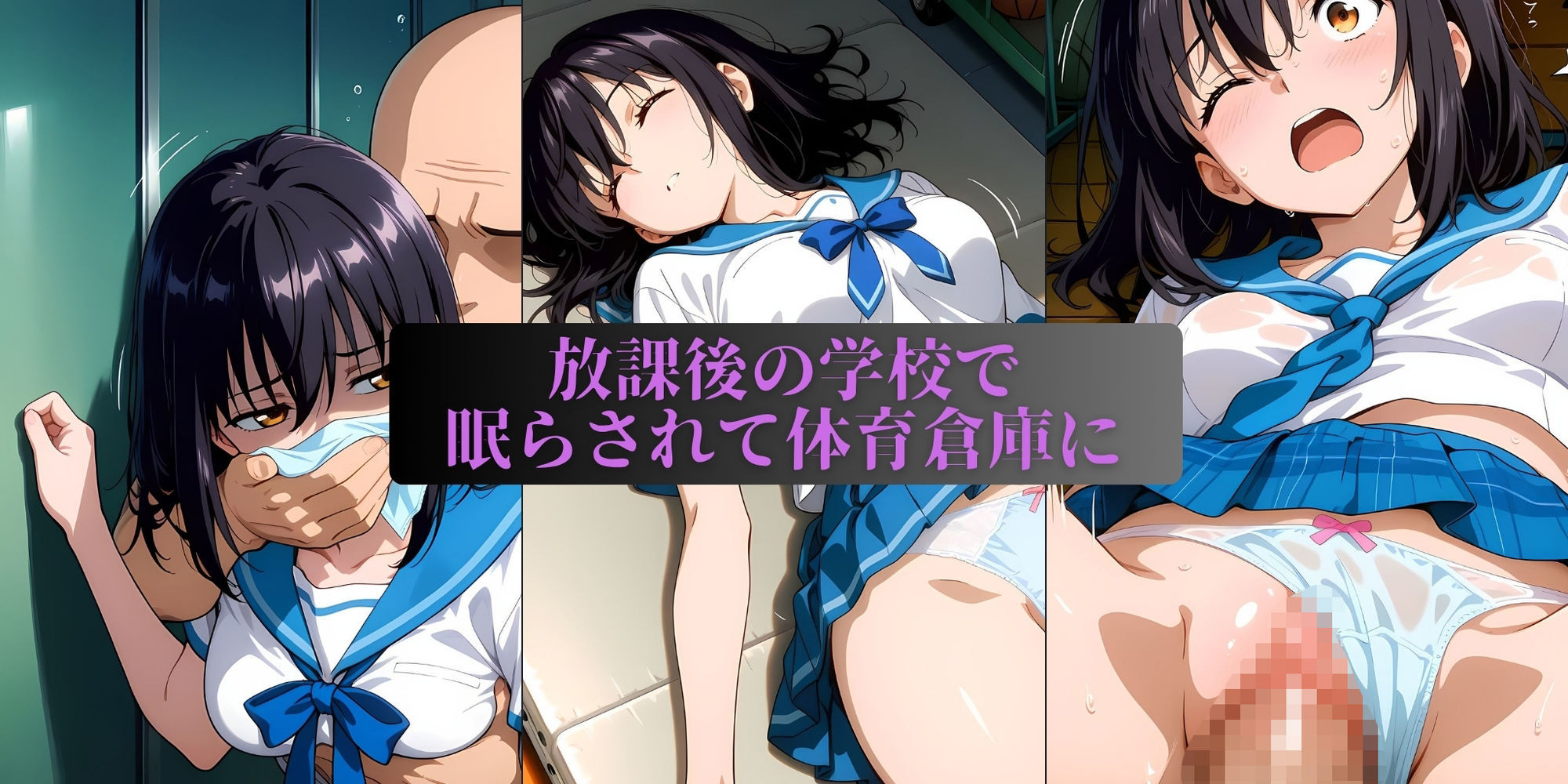 サンプル画像6:姫柊〇菜に無理やり色々ひどいことする本(AI暴君nERO) [d_686003]