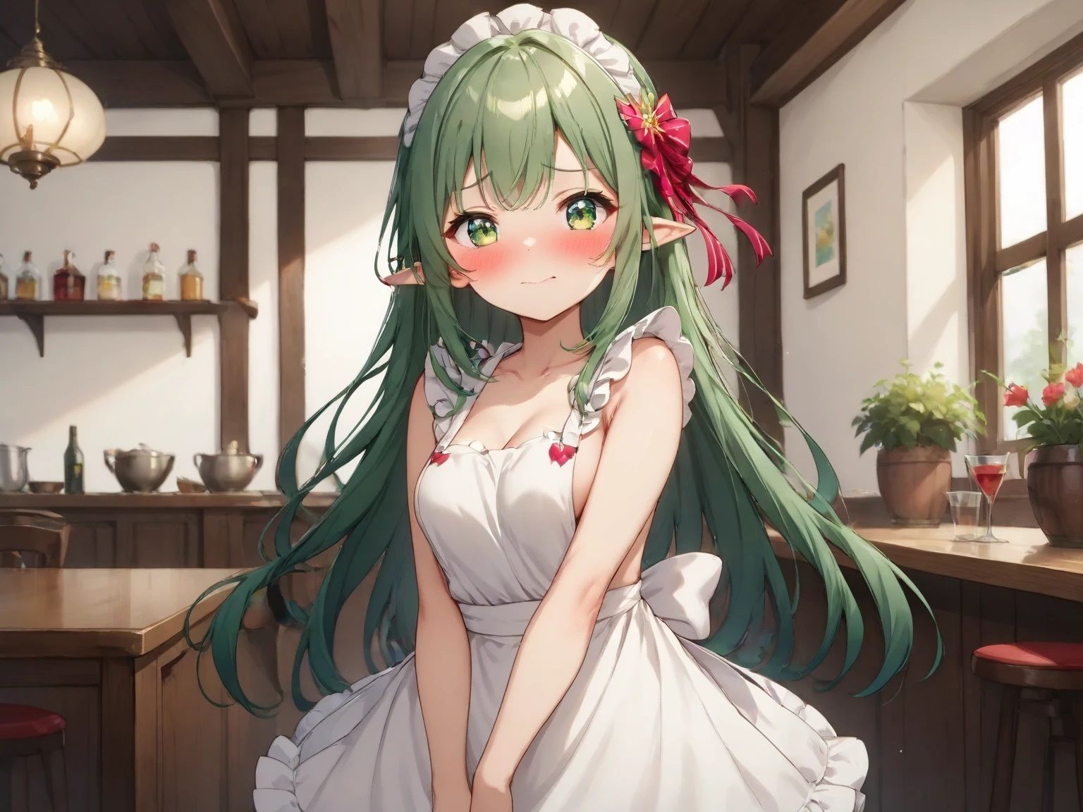 サンプル画像6:居酒屋のエルフさん(なきんの小部屋) [d_686008]